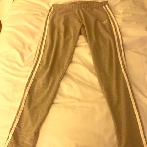 Grey adidas leggings